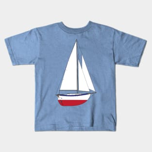 Westsail 32 Sailboat Kids T-Shirt